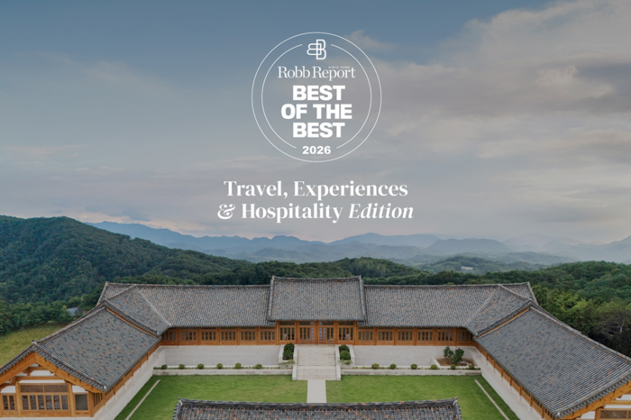 더한옥헤리티지는  럭셔리 라이프스타일 매체 로브 리포트 홍콩이 주관하는 '베스트 오브 베스트 2026 여행, 체험 및 호스피텔리티 에디션'에서 수상의 영예를 안았다.