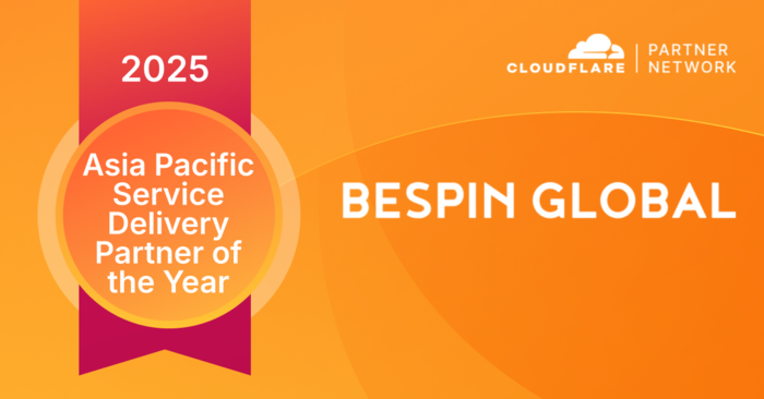 베스핀글로벌, '클라우드플레어 파트너 어워드'서 APAC 올해의 서비스 제공 파트너상 수상
