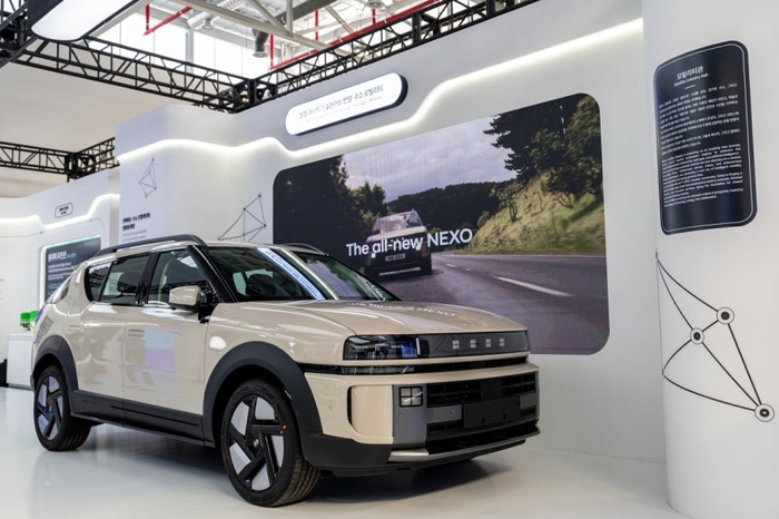 현대자동차 수소차 '디 올 뉴 넥쏘'.