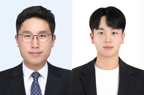 김귀용 교수(왼쪽), 최성민 연구원(오른쪽).