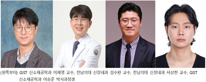 전남의대-GIST공동연구팀.