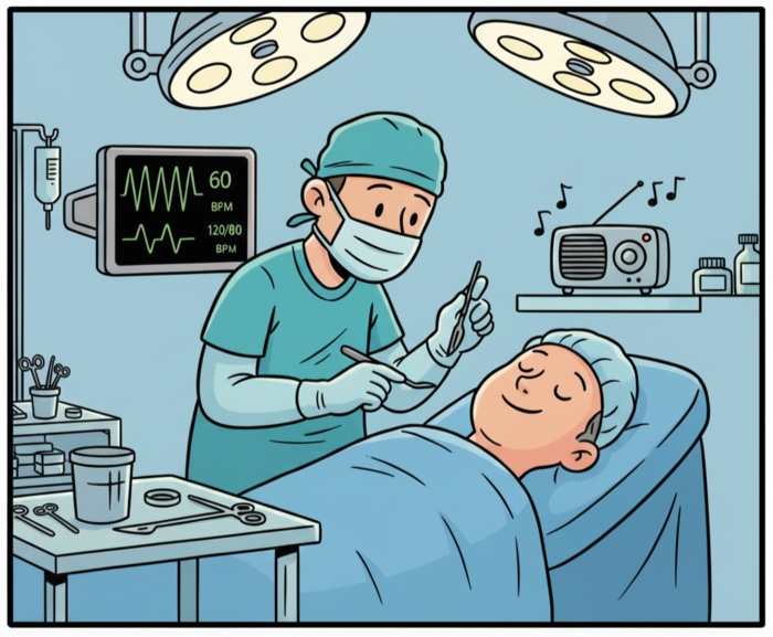 수술 중 음악 들려주니…“마취제 사용량 줄고 환자 스트레스 덜 받아”