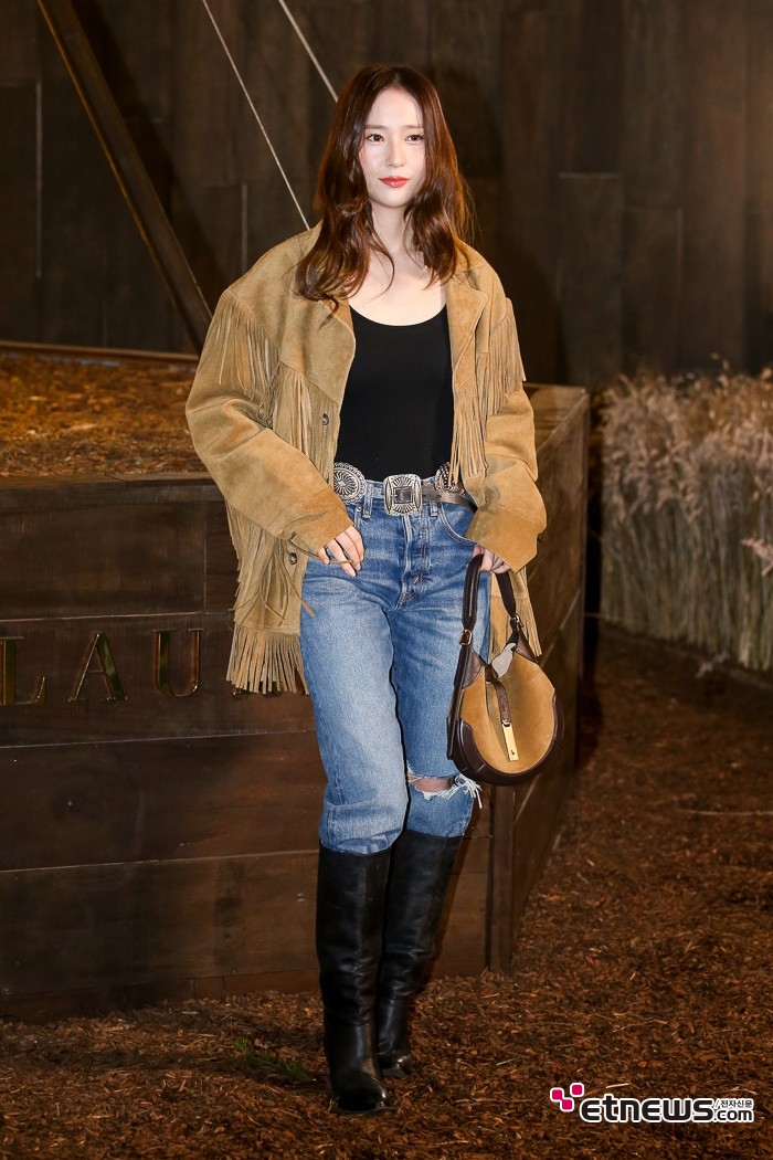 [ET포토] 정수정, '모던 카우보이 스타일'