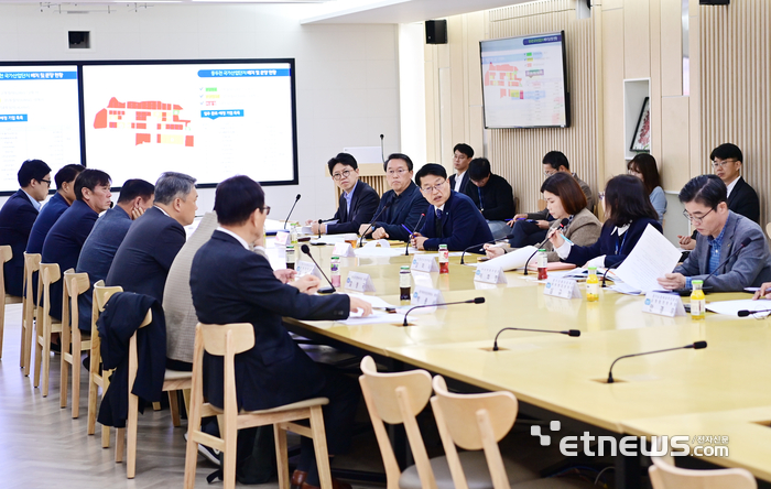 경기도가 최근 도 북부청사에서 '경기북부 미분양 산업단지 합동 대책회의'를 진행했다.