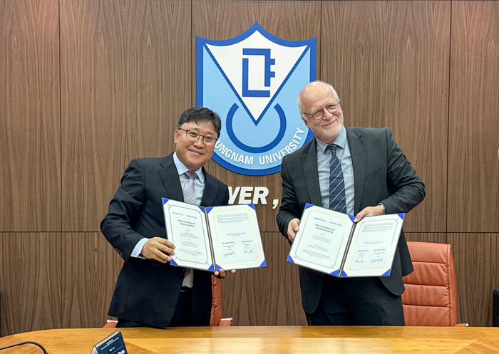 경남대학교가 독일 LNI 4.0과 협약을 체결했다.