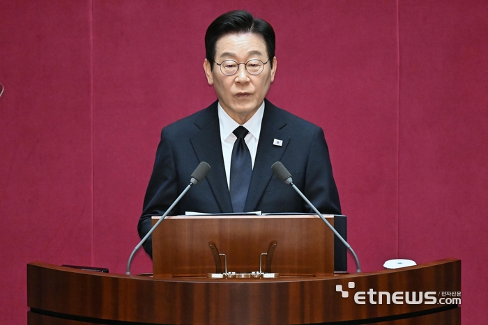 [포토] 이재명 대통령 시정연설