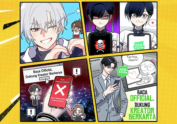 네이버웹툰, 인도네시아 창작자들과 불법 웹툰 근절 캠페인