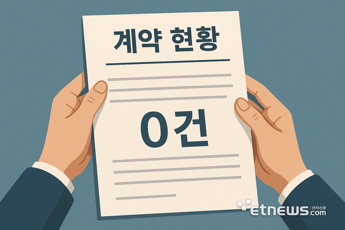 민간투자형 SW사업, 5년째 계약 체결 '0건'