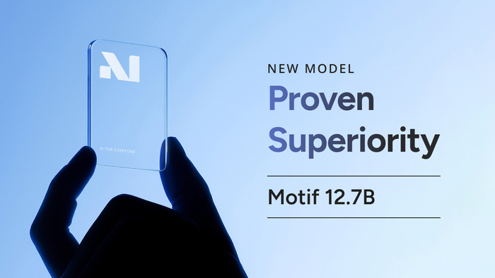모티프, GPU 효율 혁신으로 7주만에 'Motif 12.7B' 공개