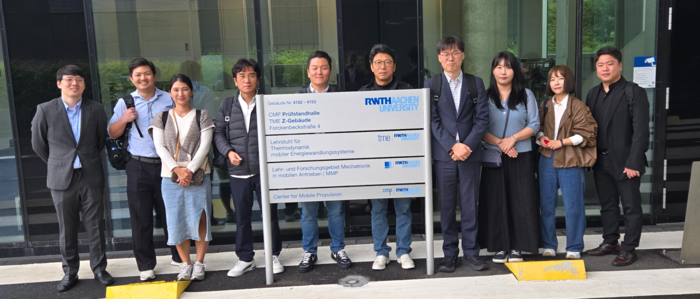 추진단은 독일 아헨공대와 선박 데이터 기반 가치 창출과 국제 연구협력 방안을 타진했다.