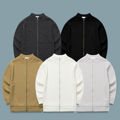 남성용 니트 가디건