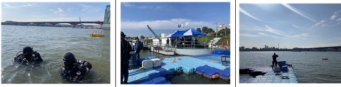 지오소나 한강 수색 실증 사진 〈출처:KAIST GCC〉