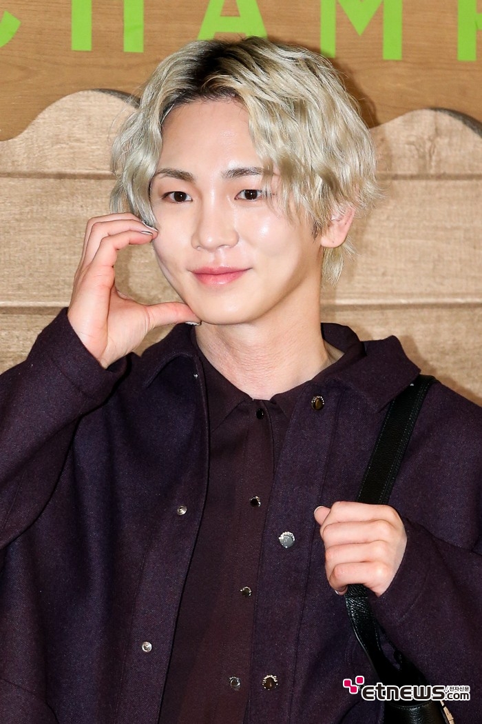 [ET포토] 샤이니 키, '금발도 매력적'