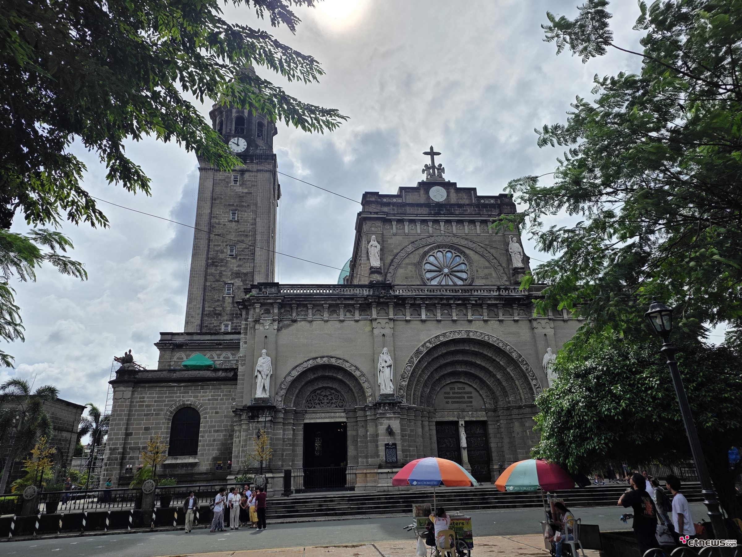 사진= 마닐라 대성당/ 박병창 기자(마닐라)