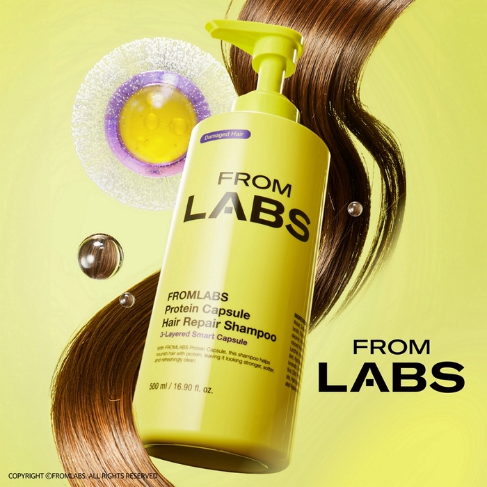 프롬랩스, '단백질 흡착 샴푸' 출시…손상모·두피 케어 한 번에