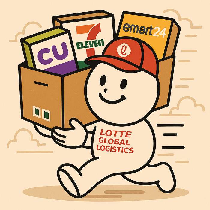 단독롯데글로벌로지스, 편의점 3사 물류 확보…커지는 편의점 택배 시장 공략
