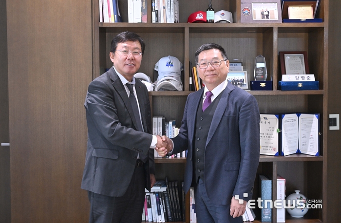 [포토] 대만 대표 경제미디어 디지타임스 회장, 전자신문사 방문