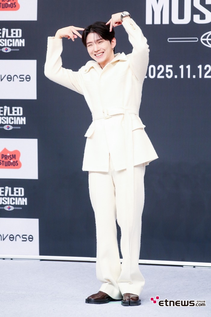 [ET포토] 몬스타엑스 기현, '액션은 크게~'