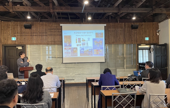 13일 서울 중구 정동1928 아트센터에서 열린 'K-콘텐츠 IP 주권 회복과 국가 전략: 한국판 케데헌을 위한 정책 로드맵' 세미나.