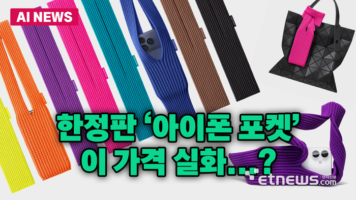 '이래도 살래?' 애플 한정판 '아이폰 포켓' 출시