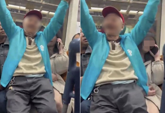 자리 안비켜준다고…지하철서 여성 무릎에 올라타 주저앉은 노인