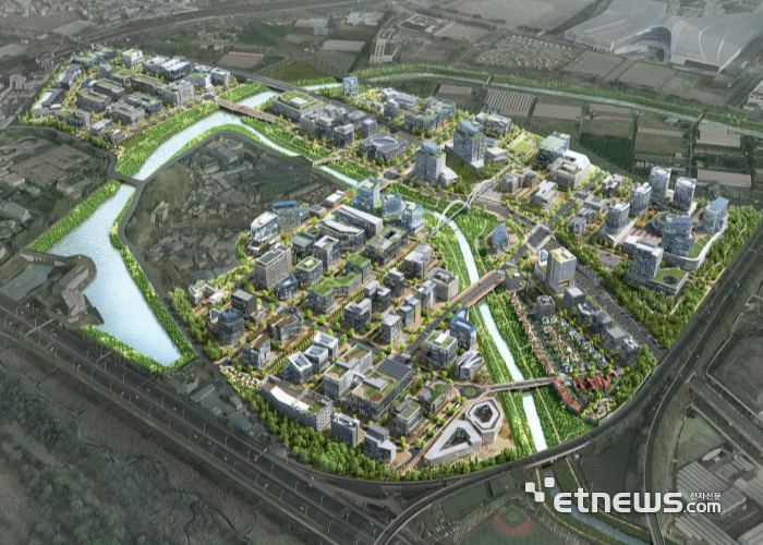 고양 일산테크노밸리 조감도.