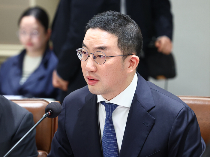 구광모 LG그룹 회장이 16일 용산 대통령실에서 열린 한미 관세협상 후속 민관 합동회의에서 발언하고 있다. (사진=연합뉴스)