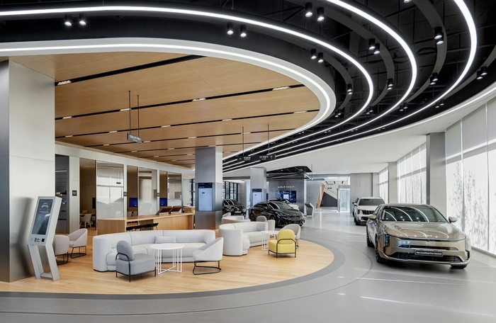 기아 인증 중고차 센터 평택 직영점 내부