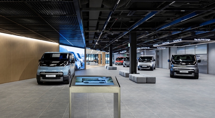 PBV 익스피리언스 센터 내부