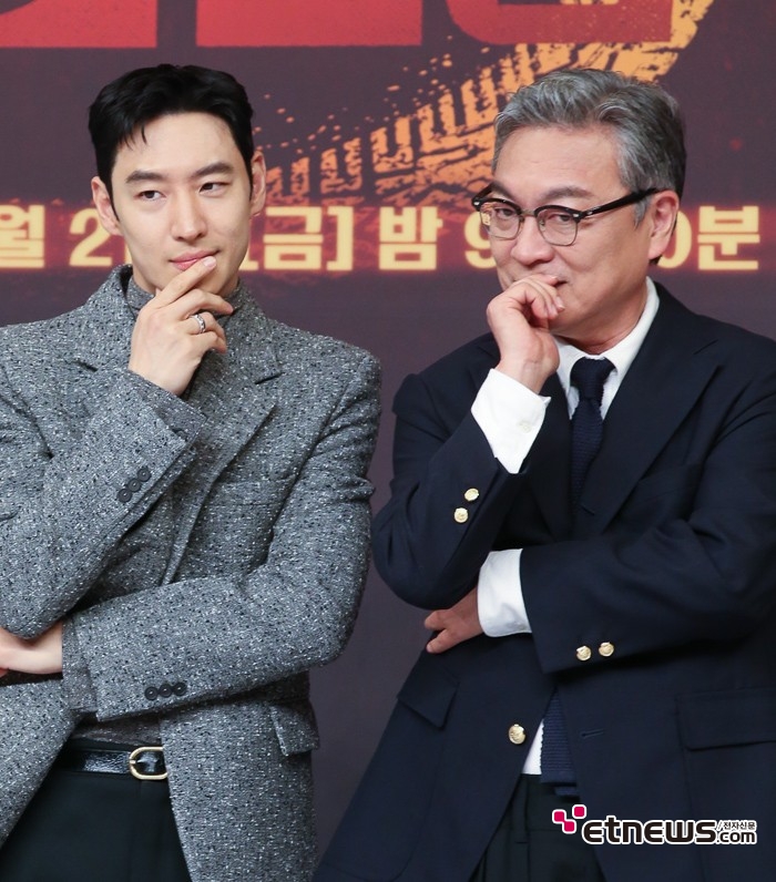 [ET포토] 이제훈-김의성, '무언가 애매하네'