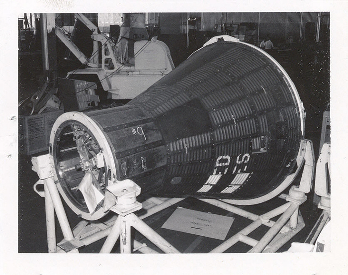 머큐리-아틀라스 5호(Mercury-Atlas 5)에 사용된 캡슐 / Smithsonian Institution