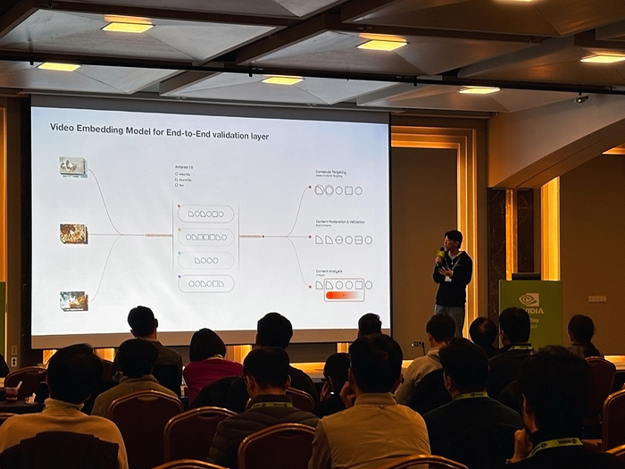 최종 피칭 중인 오재호 파일러 대표. 파일러 제공