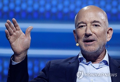 제프 베이조스 아마존 창업자. [사진= 연합뉴스 제공]