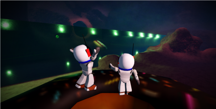 '소화 대탈출: 체내 어드벤처' 체험 모습