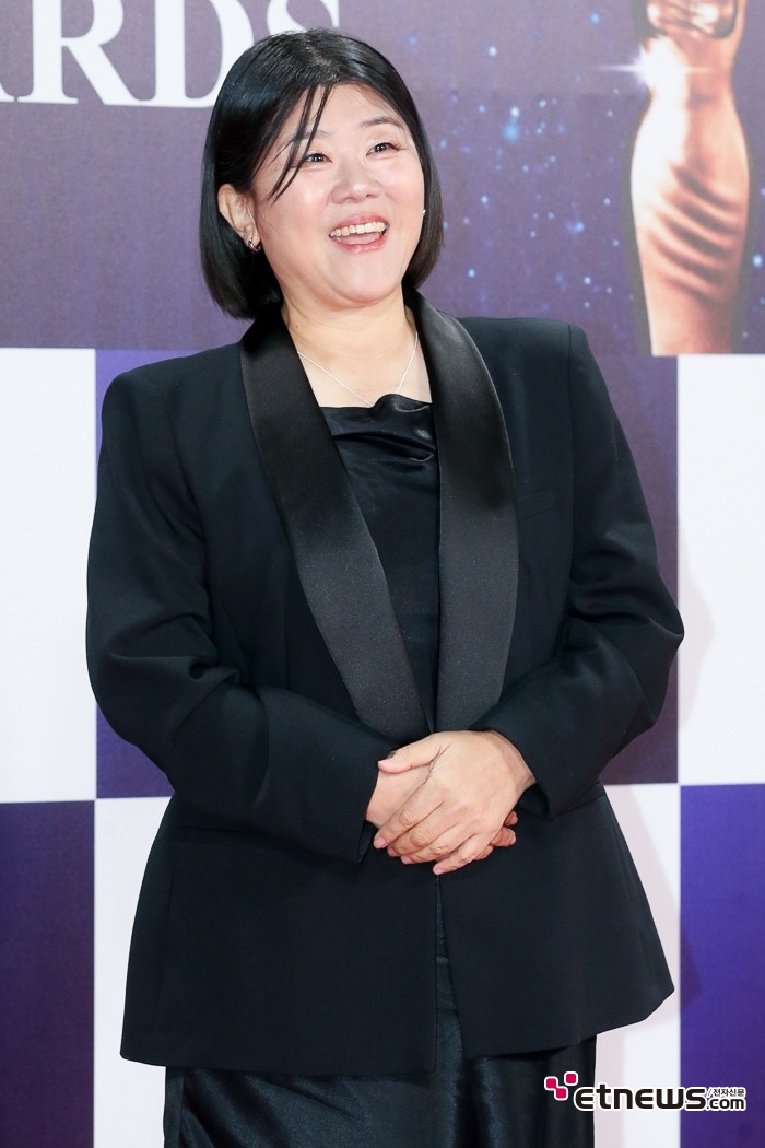 [ET포토] 이정은, '해맑은 웃음'