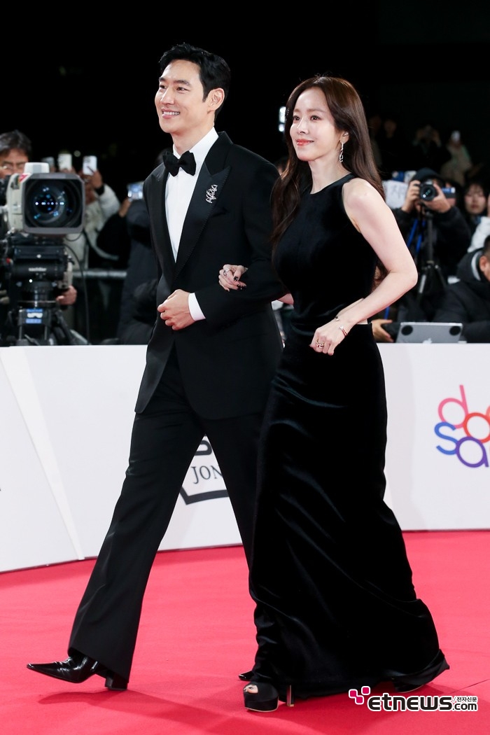[ET포토] 이제훈-한지민, '청룡영화상을 빛내는 2MC'