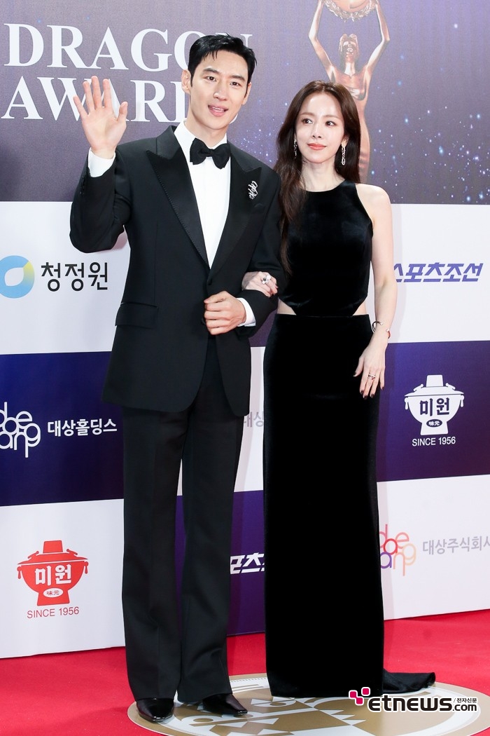 [ET포토] 이제훈-한지민, '청룡영화상의 두 뮤즈'