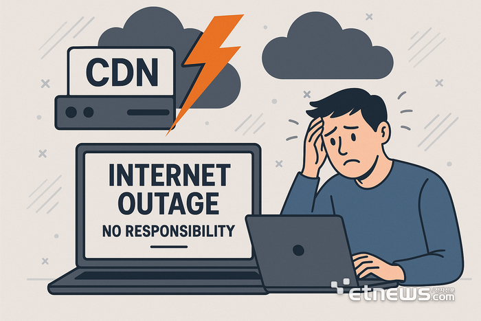 먹통 유발에도 책임 없는 글로벌 CDN…'서비스 안정성 확보 의무' 부과 필요