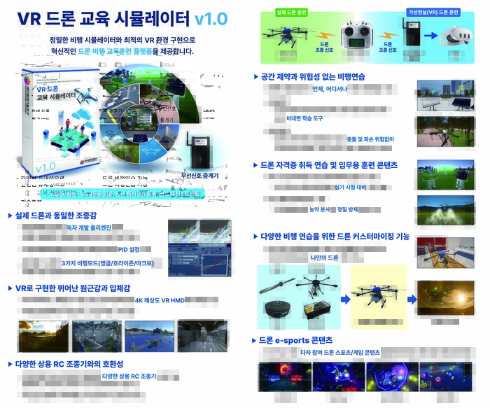 [AI×소프트웨이브 2025] 에이알테크놀로지, VR 드론 교육 시뮬레이터 v1.0