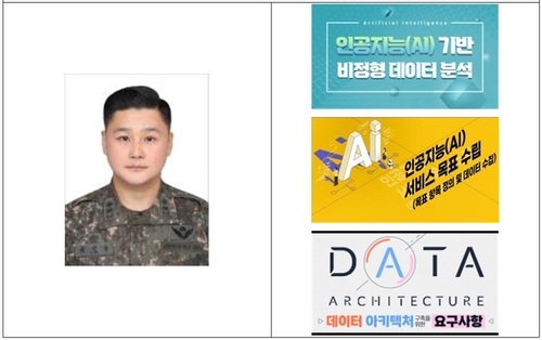 스텝 우수사례로 선정돼 고용노동부 장관상을 수상한 김선웅 육군 중령. [자료:고용노동부]