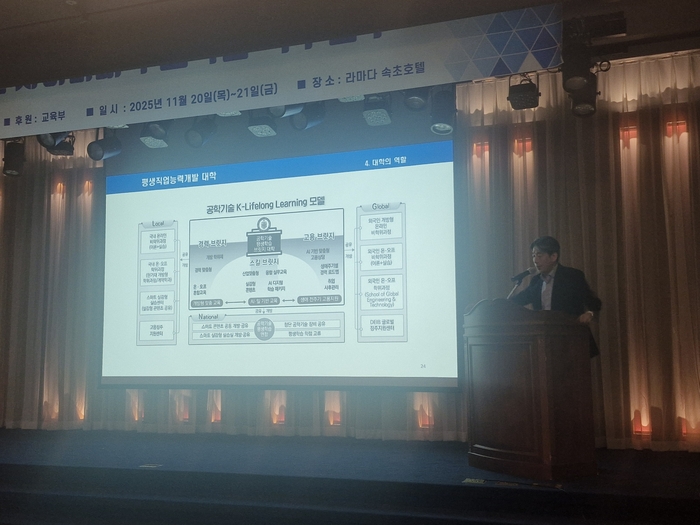 [에듀플러스][2025년 사이버대 교직원 실무연수]“직업구조 재편 속 사이버대 돌파구는?…'스킬·경력·고용' 연결 생태계 구축”