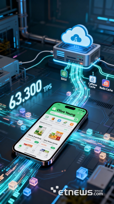 올리브영, 세일 기간에도 '63.3K TPS' 트래픽 극복…'SDUI'로 초고속 앱 구현