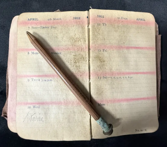 영화 타이타닉 주인공 '잭과 닮은 승객'이 남긴 편지, 경매 나온다