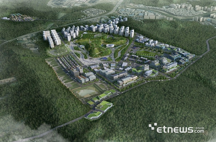 안양 박달스마트시티 조감도.