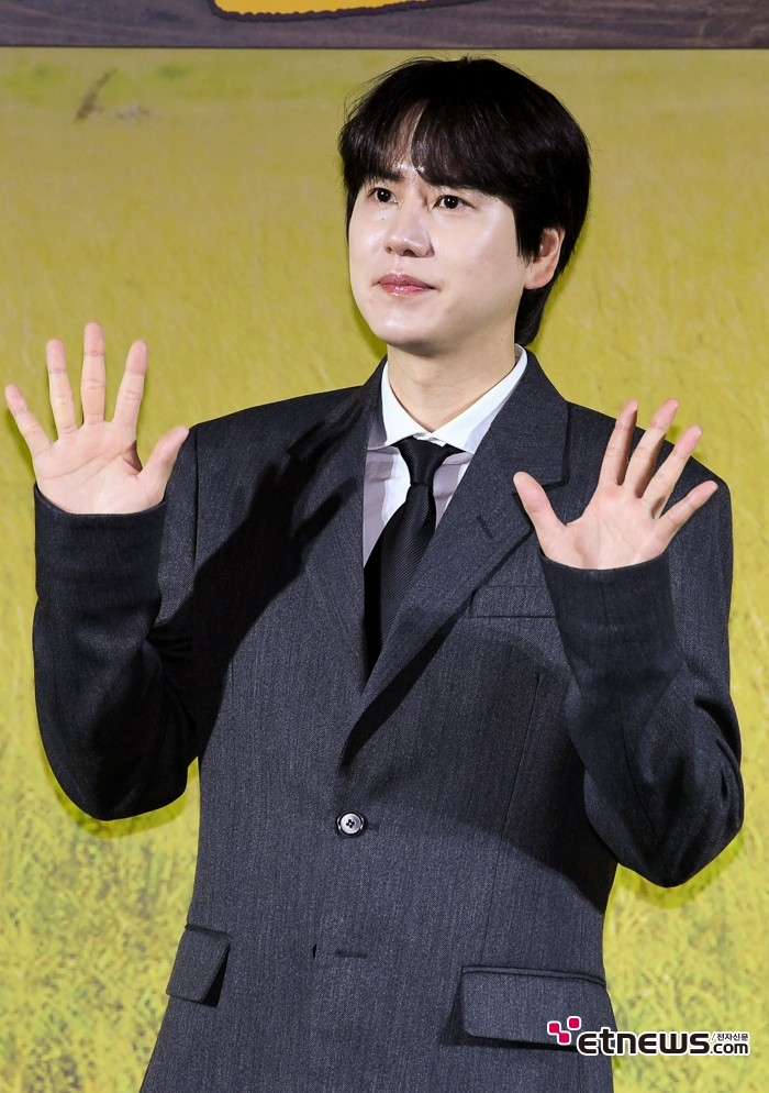 [ET포토] 규현, '훈훈한 인상'