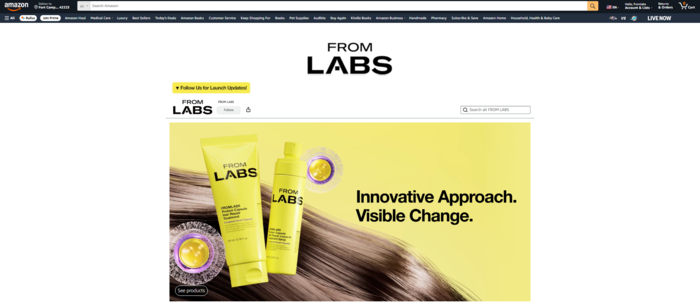 프롬랩스, 美 아마존 프라임데이 완판…글로벌 시장 접수