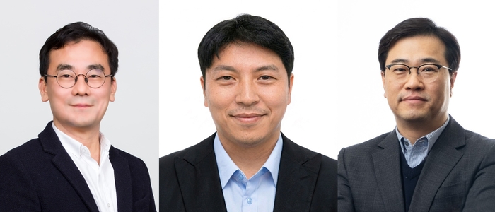 (왼쪽부터) 김기준·이종훈·정현 삼성SDI 부사장. (사진=삼성SDI)