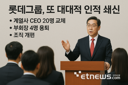 롯데, '생존 DNA' 재편…위기 속 과감한 세대교체