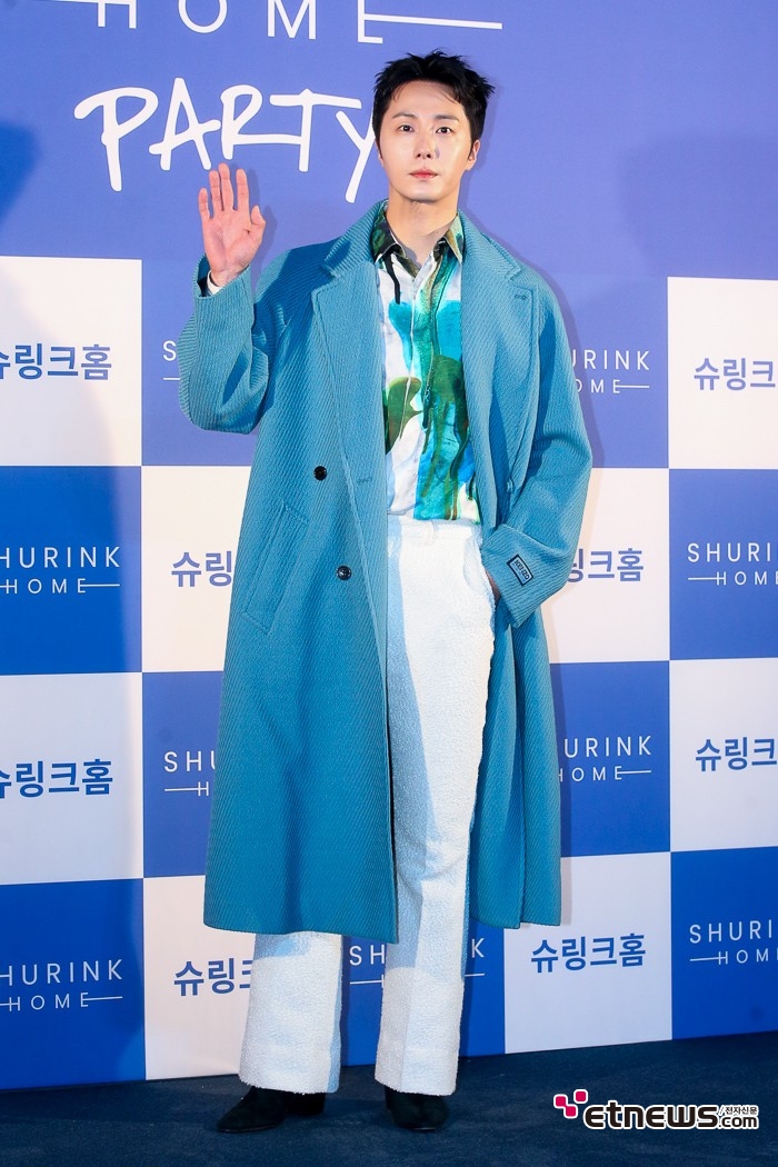 [ET포토] 정일우, '화려한 겨울 패션'