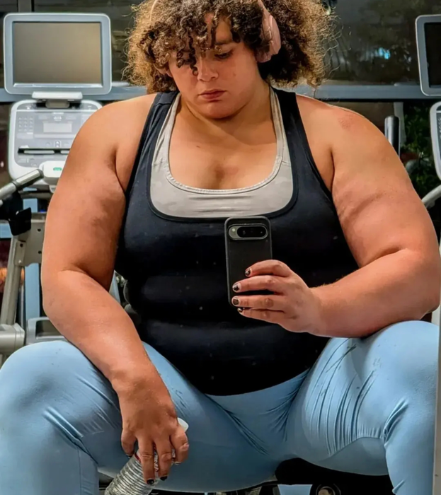 트랜스젠더 여성이라는 점을 숨기고 역도 대회 여자부에 참가한 제이미 부커. 사진=제이미 부커 인스타그램 캡처